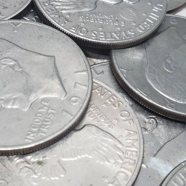 Dwight Eisenhower Ike Dollar, 1 Randomly Pulled Ike Dollar, US Dollar, Old Coin
