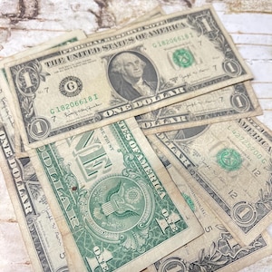 1963 Joseph Barr Note 1 Dollar Bill US Currency