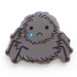 Sad Spider Pin / Brooch