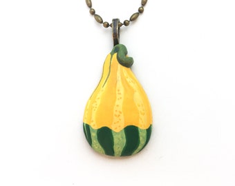 Half & Half Gourd Necklace