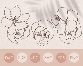 Free Free 114 Single Line Flower Svg SVG PNG EPS DXF File