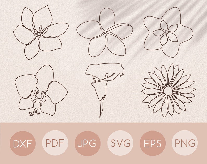 Free Free 248 Single Line Flower Svg SVG PNG EPS DXF File