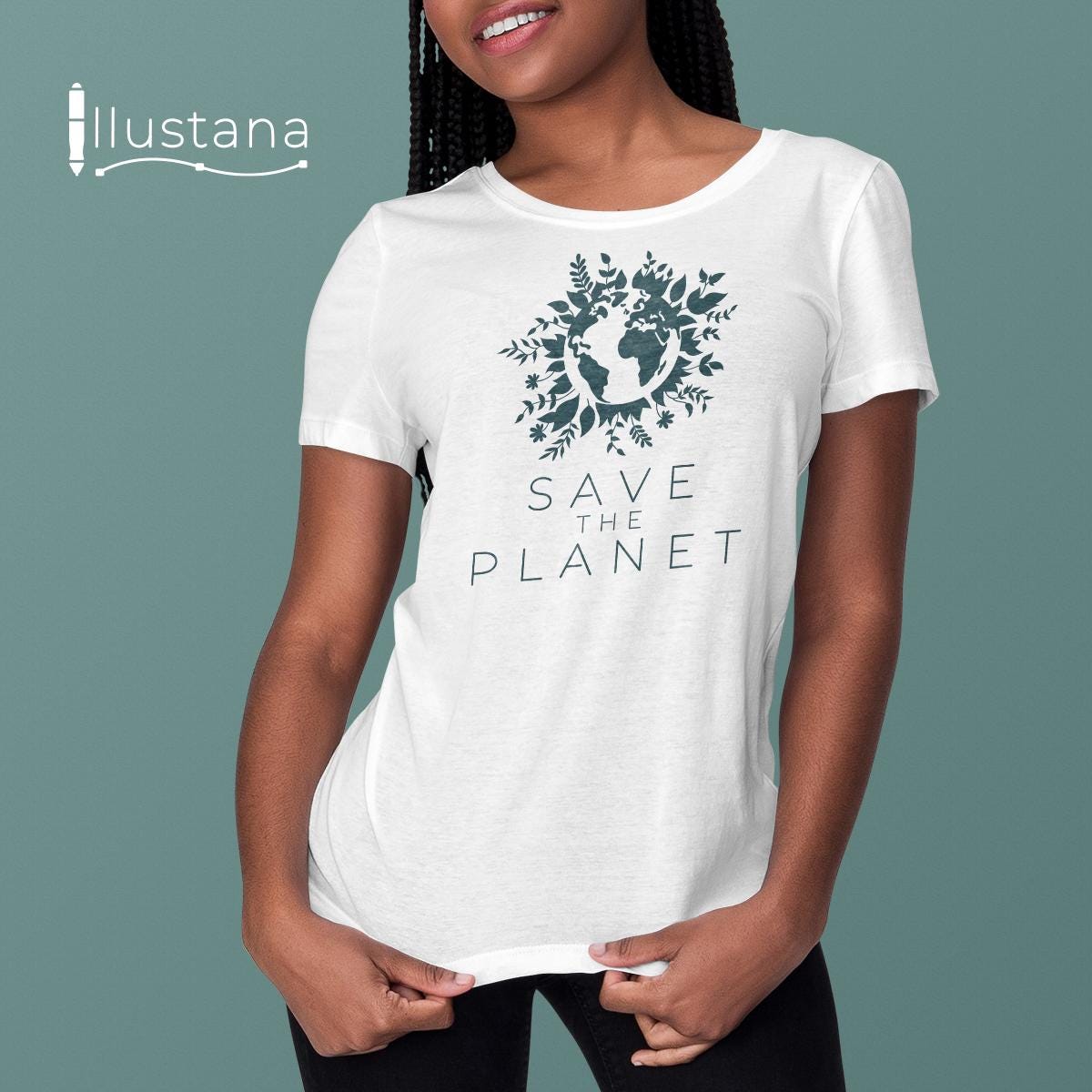 Save the Planet T Shirt Design Svg, Earth Day Svg, Save the Planet Png ...