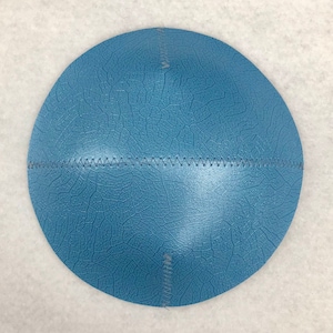 Kippah, Kippot, Kippa, Yarmulke, Yamaka, Head Covering, Blue on Blue Design