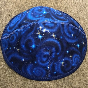 Starry Night Kippah, Kippot, Kippa, Yarmulke, Yamaka, Head Covering