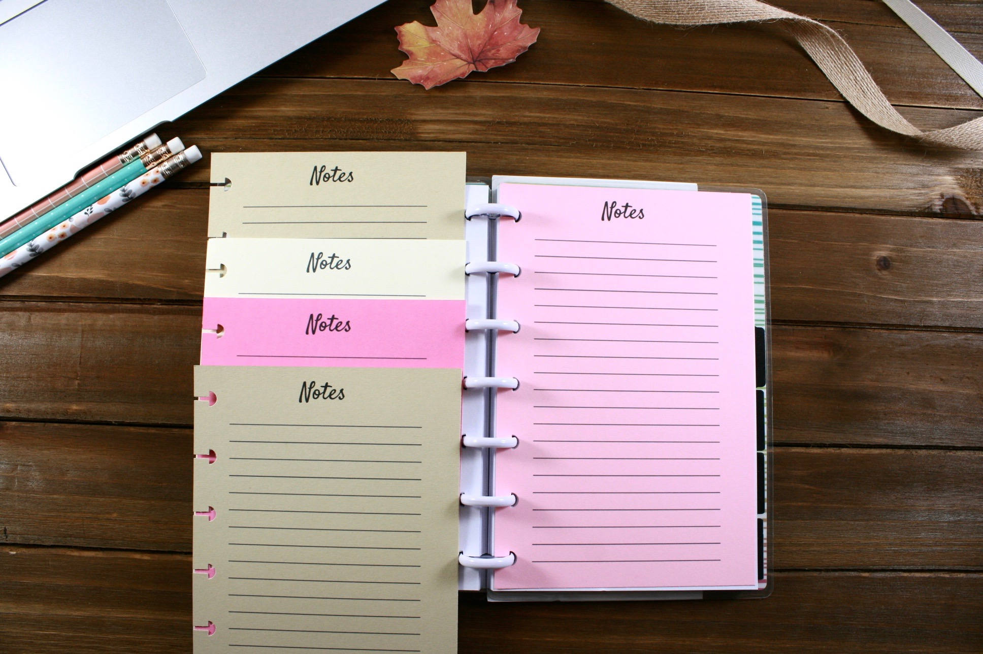 The Mini Happy Planner Colored Refill Pages Happy Planner Etsy