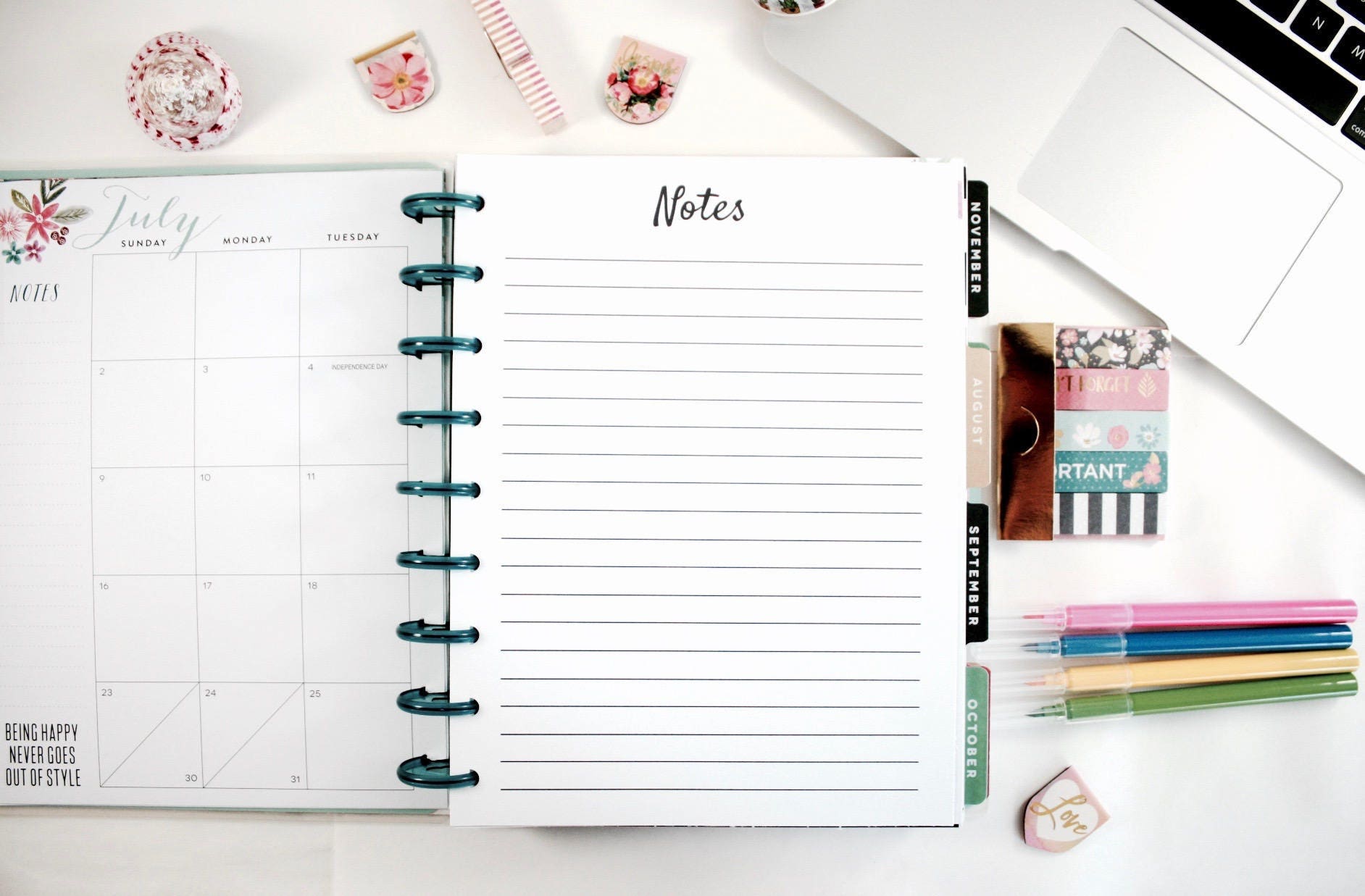 Digital Classic Happy Planner Refill Pages Happy Planner Etsy