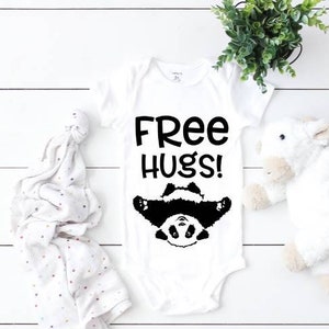 Free hugs unisex baby bodysuit