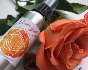 Passion Through Freedom Mist / Mind Body and Spirit / Chakra Balance Spray / Sacral/ Svadhisthana / 2nd Chakra / Pleasure / Energy Healing