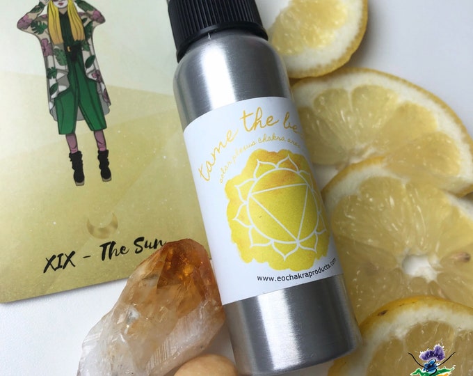 Tame the Beast Mist / Mind Body and Spirit / Chakra Balance Spray / Solar Plexus / Manipura / 3rd Chakra / Confidence / Ego / Energy Healing