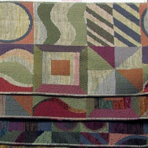 Muebles de carril Tela colgante tapicería Muestras de tela | Etsy