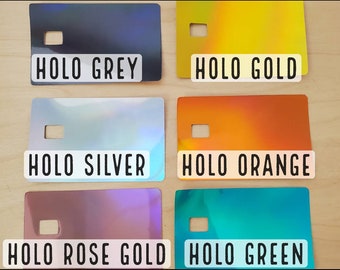 Debit Card Skin Wrap - Etsy