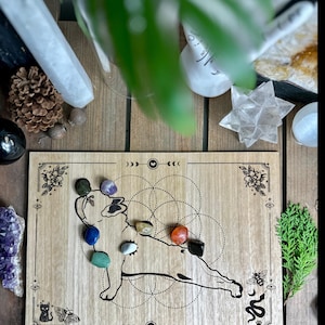 Dog Distant Healing Board:Reiki, Shamanic, Crystal Grid for Animal Wellness Energy chakra Balancing- Hon Sha Ze Sho Nen, Usui