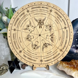 Archangels | pendulum/ reading board | Archangel Michael | Archangel Gabriel | 30cm/ 11.8inch -