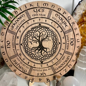 Tree of life | pendulum spirit grid board - Locally made