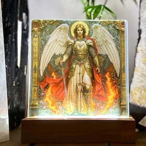 Archangel Micheal | protector.. led light
