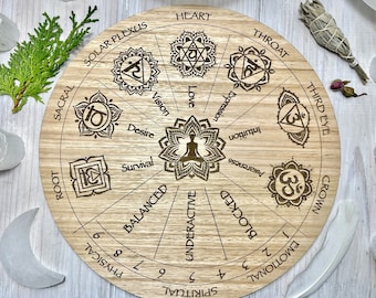 Chakra balancing pendulum/ board - Locally made