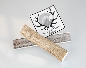 SMALL Elk/Deer Antler Dog Chews, Naturally Shed Antler from Wild, Free Ranging Deer and Elk