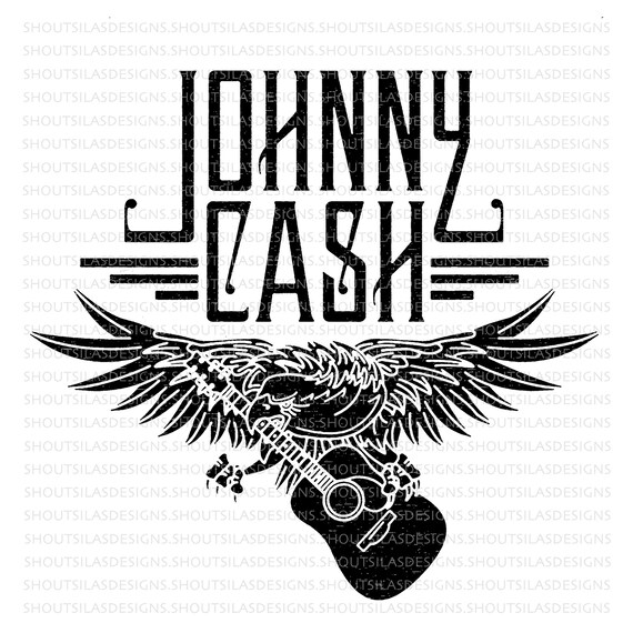 Drawing & Illustration Johnny Cash Digital Download PNG & SVG Art ...