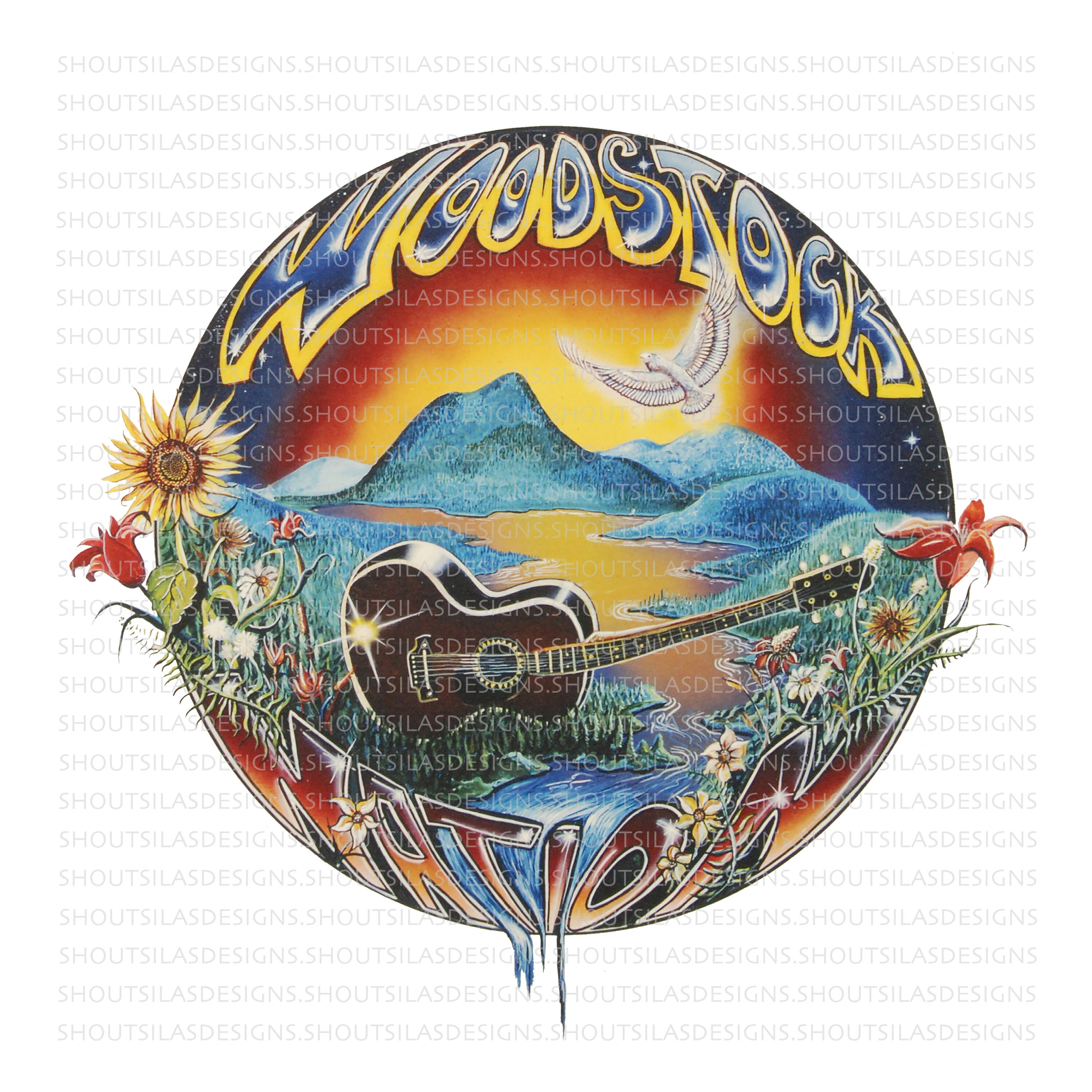 Woodstock Nation PNG, SVG files - Digital Sublimation Print - WOODSTO…