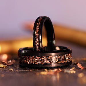 Reclaimed Bullet Shell Wedding Ring: Brass, Copper, Steel & Tungsten ...