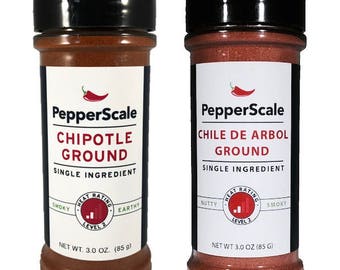 Smoke It Up Set: Chipotle And Chile De Arbol Powders