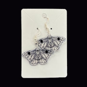 Luna Moth Earrings