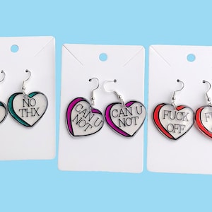 Not So Sweet Heart Earrings