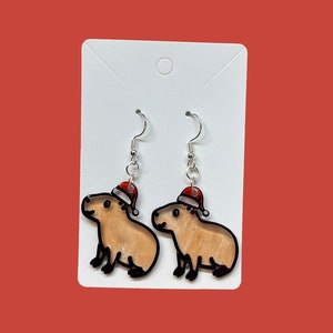 Urlaub Capybara Ohrringe