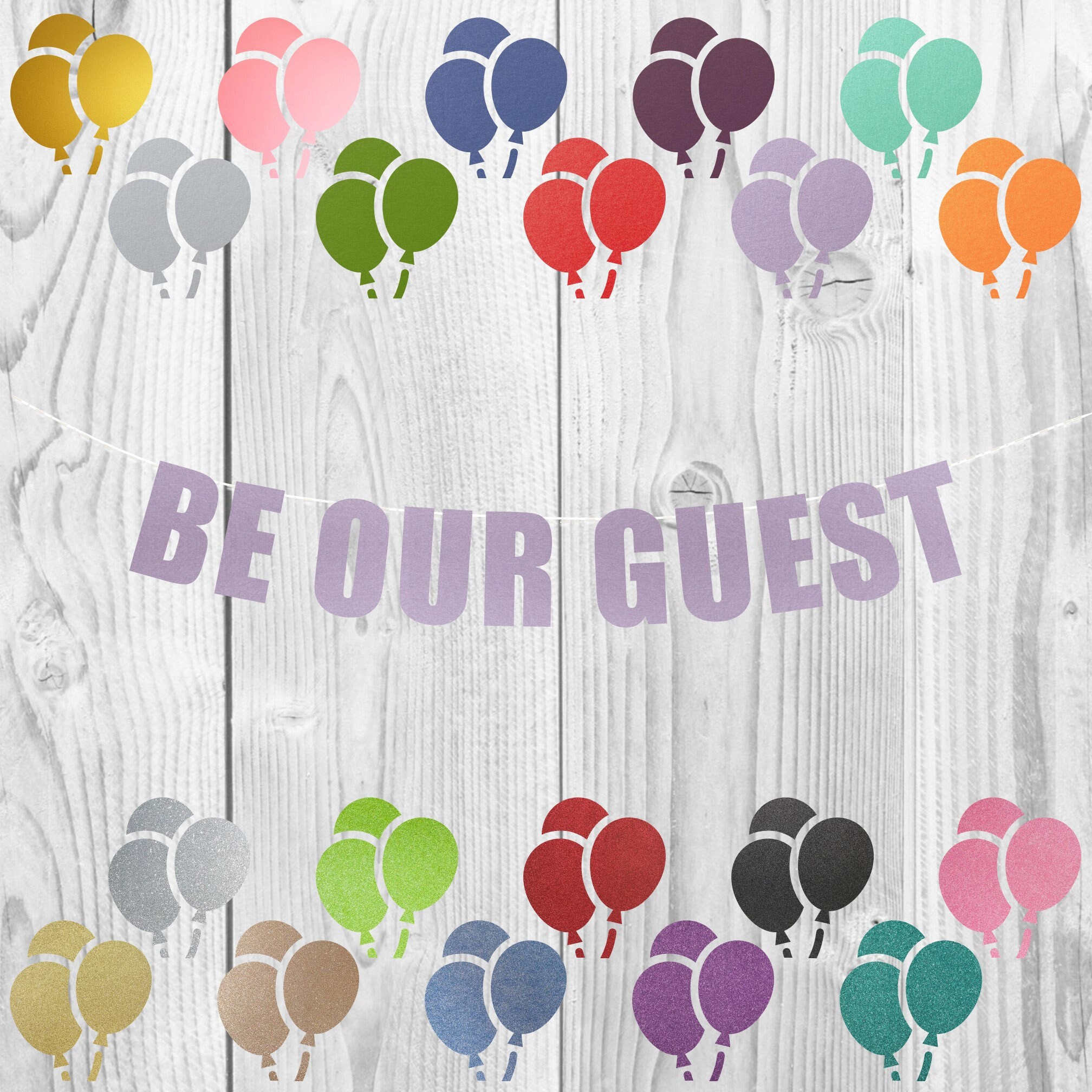 Be Our Guest banner Be our guest home decor banner hanging | Etsy