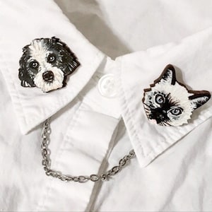 Collar Clip Chain // Pin Chain
