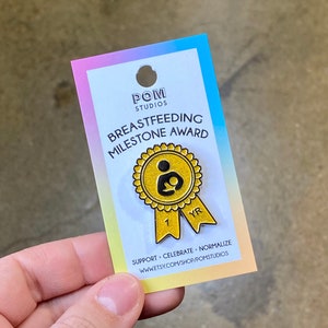 Breastfeeding Milestone Award Pin - 1 Year