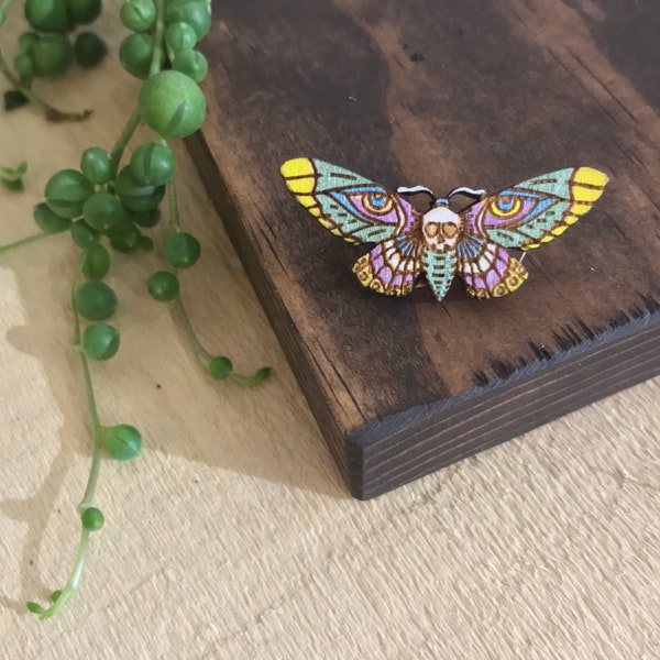 Artist Series Ashley Shaul Death Moth Pin // The Brave Wimp