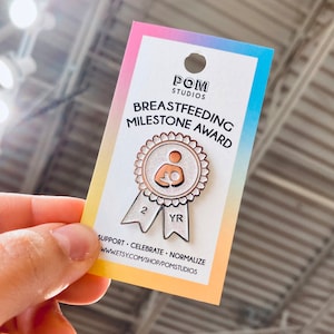 Breastfeeding Milestone Award Pin - 2 Years