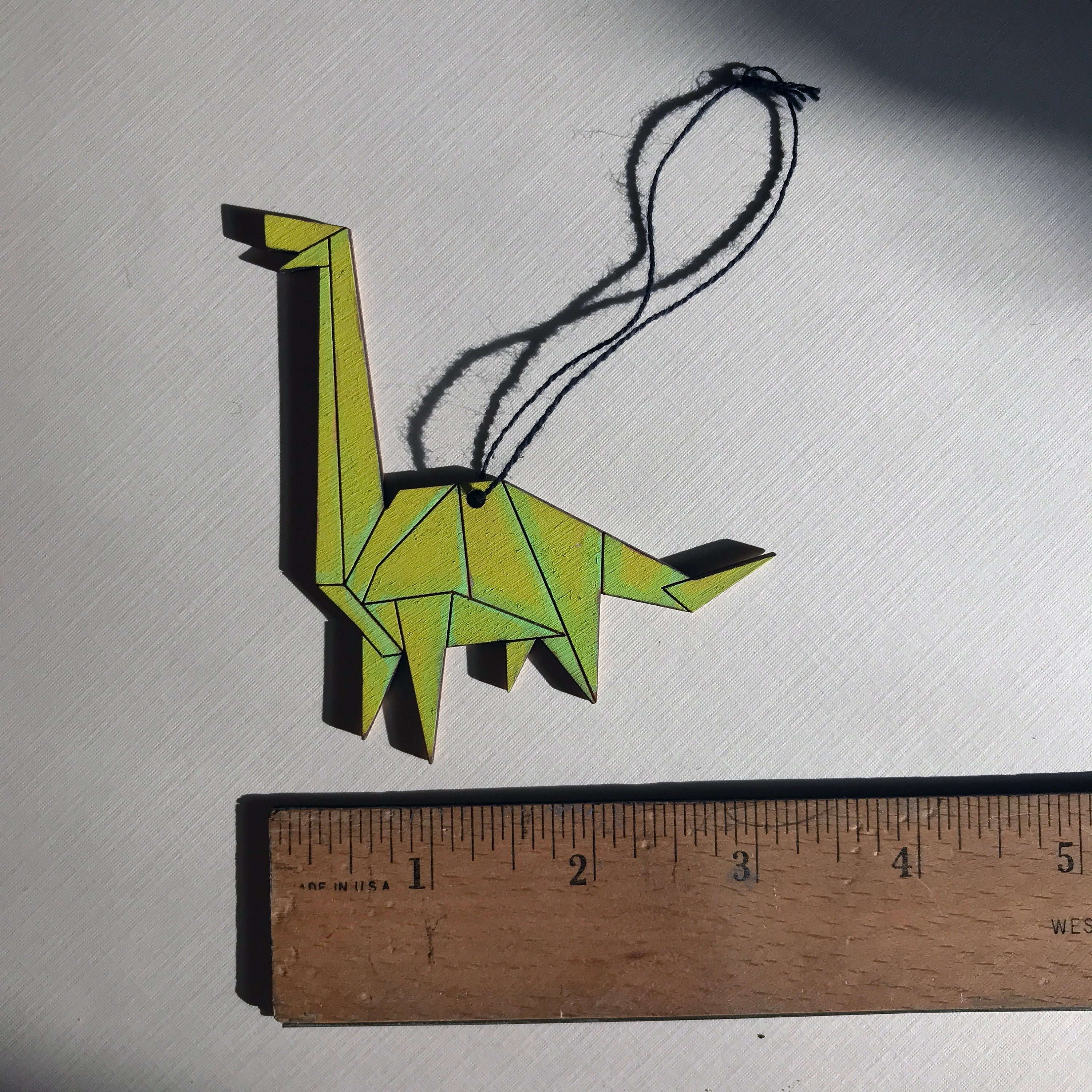 Brontosaurus Origami Dinosaurio Adorno de madera - Etsy México Brontosaurus Origami Dinosaurio Adorno de madera - Etsy México