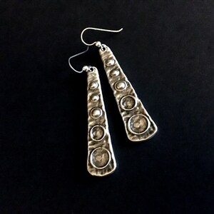 Boho Earrings, Festival Jewelry, Bohemian Jewelry, Silver Earrings, Tribal Earrings, Boho Jewelry, Long Earrings, Hippie Chic, Gifts For Her