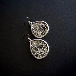 Nature Jewelry, Tree Earrings, Forest Jewelry, PNW Earrings, Forest Earrings, Nature Earrings, Silver Earrings, Boho Jewelry, Gifts for Her