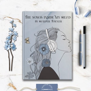 Personalized Songwriters Notebook Custom Woman Musician Writer Journal Writing Music Lyric Song Diary Songwriting Journal Lyrical Notebook