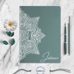 Mandala Journal - Anpassad Dröm-, Rese-, Meditationsbok - Personlig Anteckningsbok bild 4