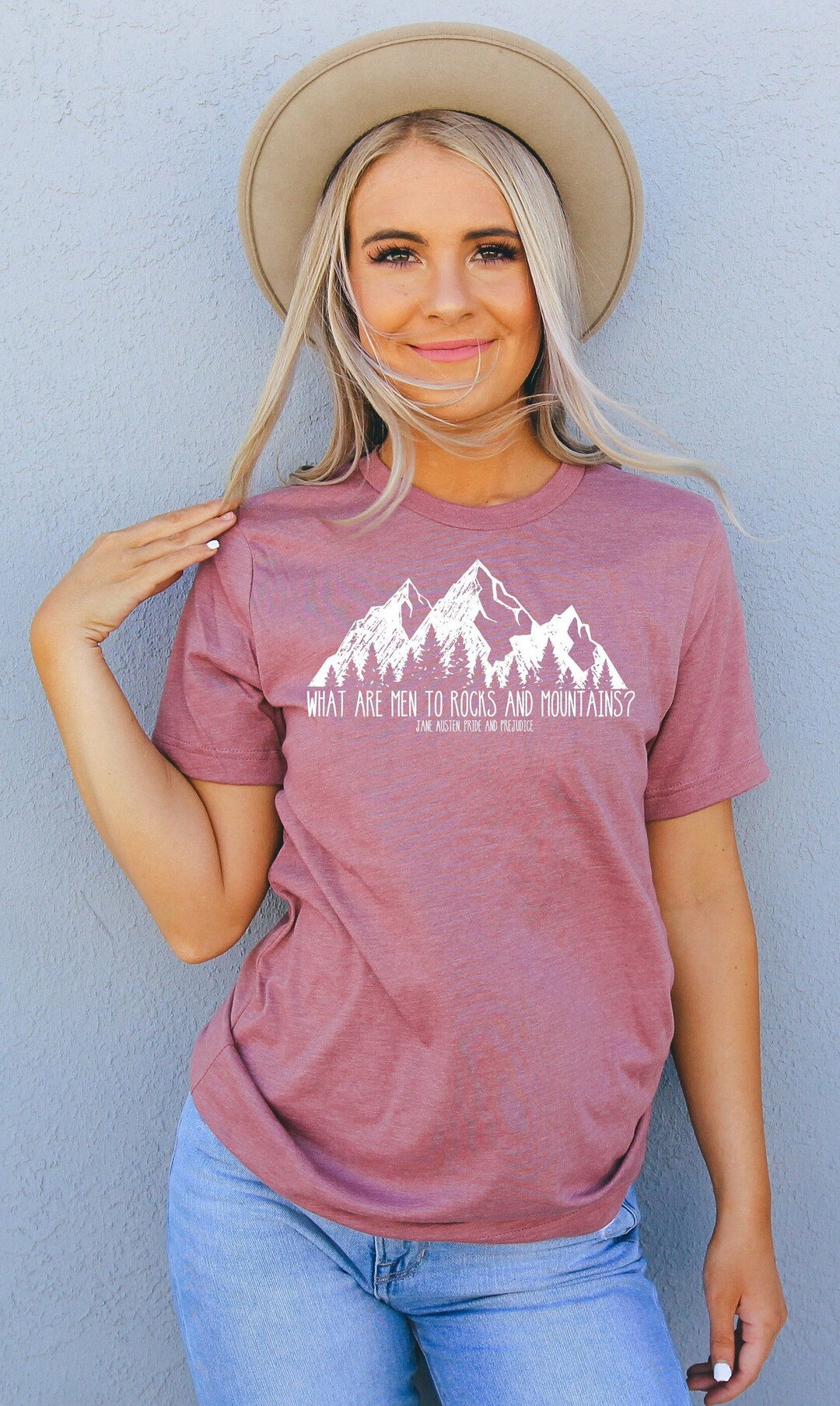 What Are Men to Rocks and Mountains Jane Austen Shirt Pride and ...