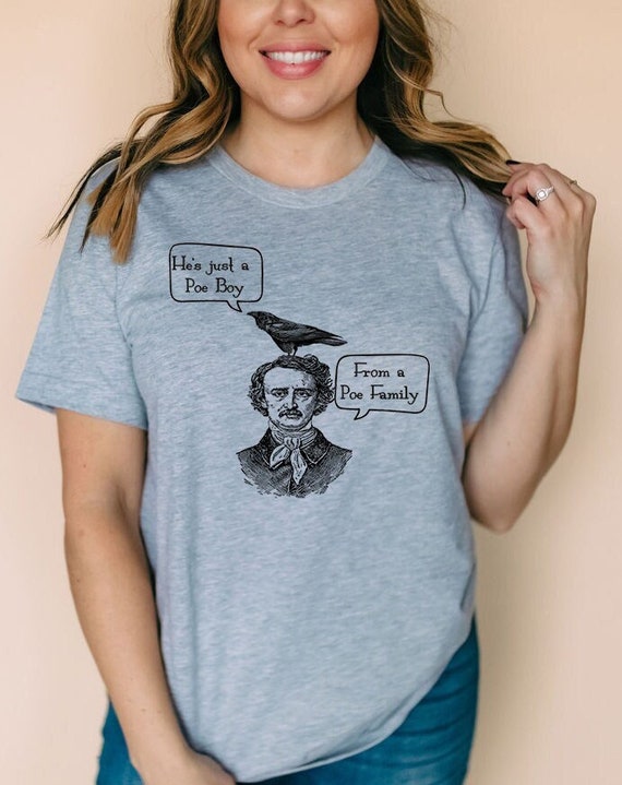 Funny When It Rains It Poes Author T Shirt Gift Mens Womens Funny When It Rains It Poes Author T Shirt Gift Mens Womens