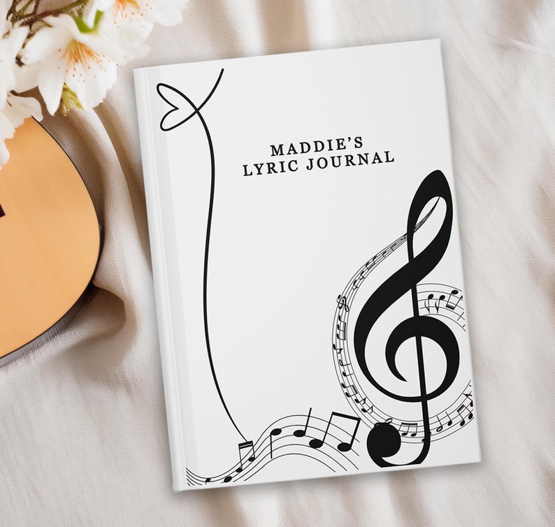 Lyric Journal - Personalized Music Notebook for Songwriters - Custom ...