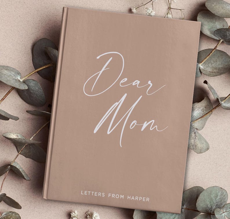 dear mom custom notebook