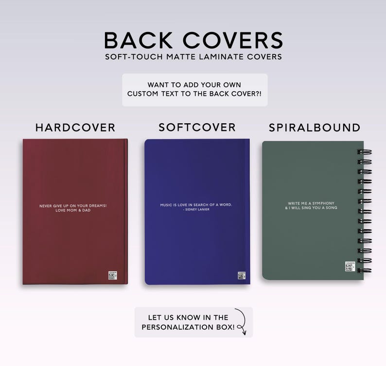 Personalized Lyrics Journal - Custom Songwriter's Notebook - Musician Song Diary image 6