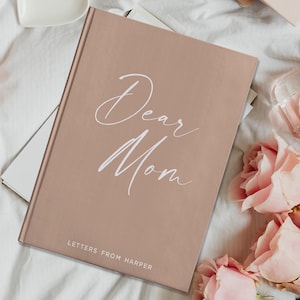 Cartas a mamá - Diario personalizado - Cuaderno para recordar a mamá fallecida - Regalo para el Día de la Madre imagen 9