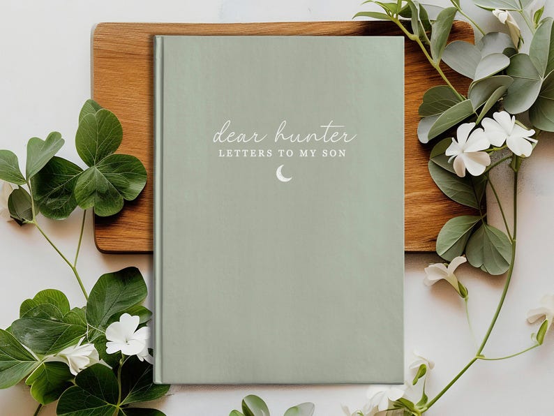 letters to my son custom notebook
