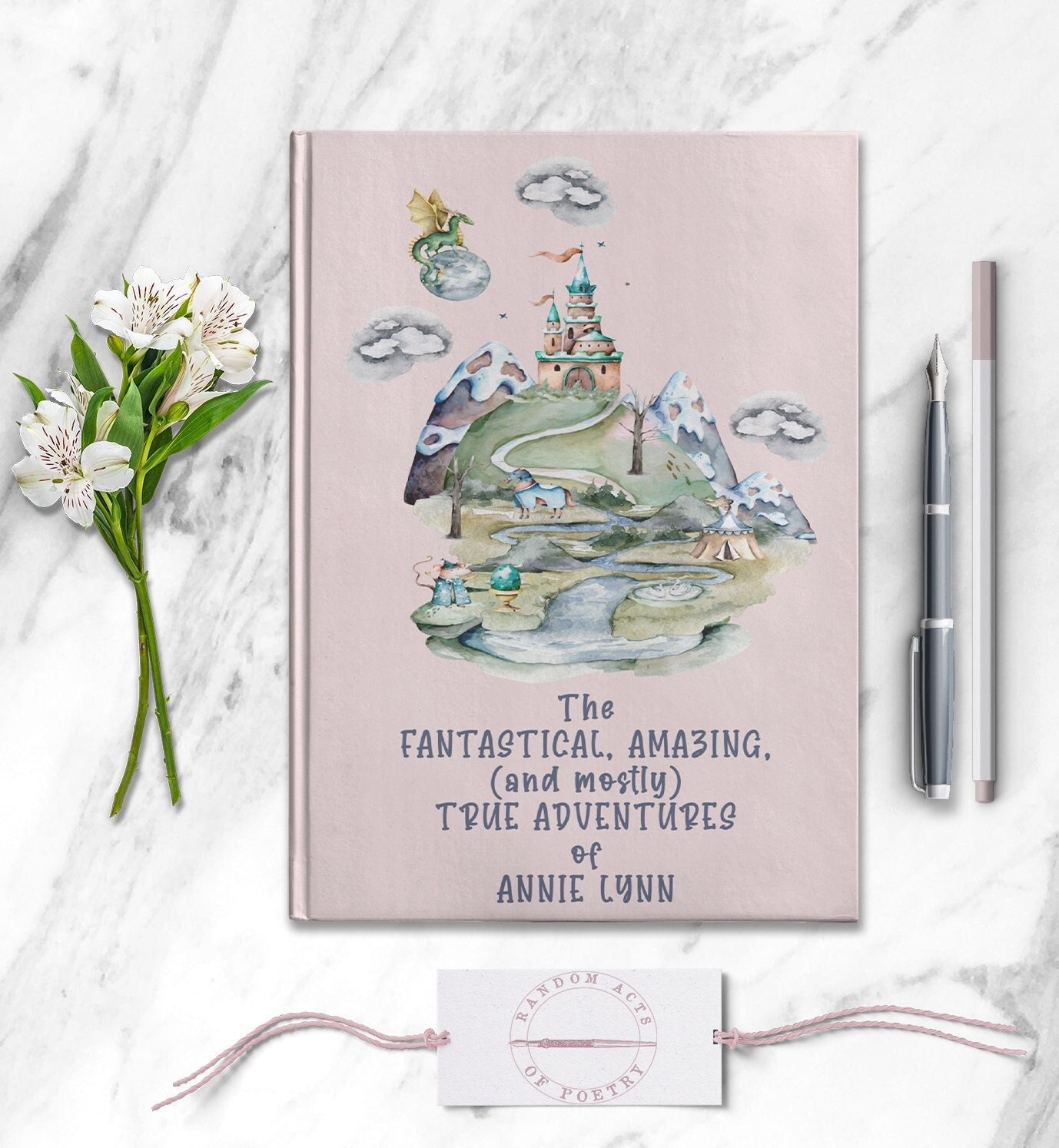 Personalized Fairytale Journal - Dragon Castle Dream Diary