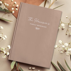 Family Memories Book - Personalized Family Stories - Heirloom Journal