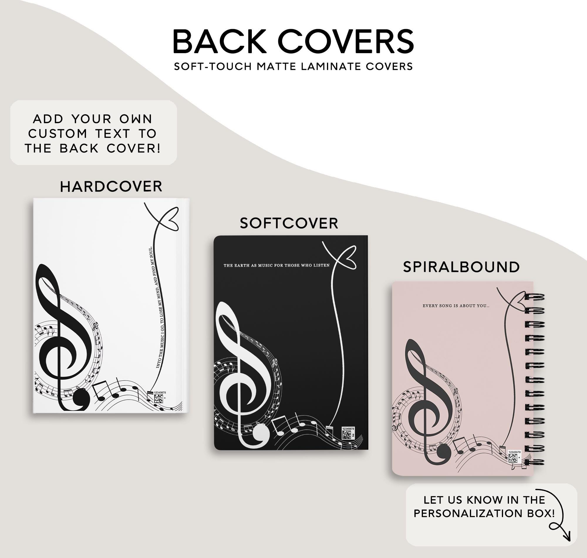 Lyric Journal - Personalized Music Notebook for Songwriters - Custom ...