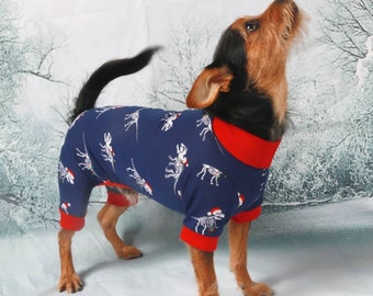 Dog Christmas Pajamas Etsy